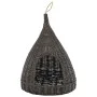 Katzenhaus mit Tipi-Kissenform aus naturgrauer Weide, 40 x 60 cm von vidaXL, Katzenmöbel - Ref: Foro24-170778, Preis: 93,92 €...