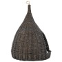Katzenhaus mit Tipi-Kissenform aus naturgrauer Weide, 40 x 60 cm von vidaXL, Katzenmöbel - Ref: Foro24-170778, Preis: 95,54 €...