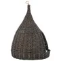 Katzenhaus mit Tipi-Kissenform aus naturgrauer Weide, 40 x 60 cm von vidaXL, Katzenmöbel - Ref: Foro24-170778, Preis: 93,92 €...