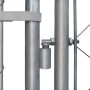 Außenzwinger aus verzinktem Stahl, 2x2x1 m von vidaXL, Hundehütten und Zäune - Ref: Foro24-170819, Preis: 162,61 €, Rabatt: %