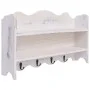 Weiße Wandgarderobe aus Holz, 50x10x30 cm von vidaXL, Hut- und Garderobenständer - Ref: Foro24-284235, Preis: 57,34 €, Rabatt: %