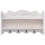 Weiße Wandgarderobe aus Holz, 50x10x30 cm von vidaXL, Hut- und Garderobenständer - Ref: Foro24-284235, Preis: 57,34 €, Rabatt: %