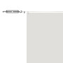 Toldo vertical blanco 140x600 cm tela oxford