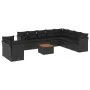 11-piece garden sofa set and black synthetic rattan cushions by , Garden sets - Ref: Foro24-3256048, Price: 689,63 €, Discoun...