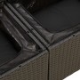 8-teiliges Gartensofa-Set und schwarze synthetische Rattankissen von , Gartensets - Ref: Foro24-3256370, Preis: 599,40 €, Rab...