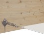 Toldo vertical blanco 140x800 cm tela oxford