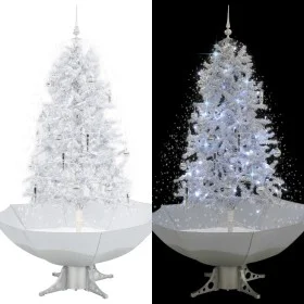 Christmas tree with snow with white umbrella base 170 cm by vidaXL, Christmas trees - Ref: Foro24-284336, Price: 174,31 €, Di...
