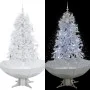 Christmas tree with snow with white umbrella base 170 cm by vidaXL, Christmas trees - Ref: Foro24-284336, Price: 174,31 €, Di...