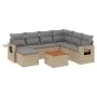 Garden sofa set with beige cushions mix 8 pieces PE rattan by , Garden sets - Ref: Foro24-3257011, Price: 504,91 €, Discount: %