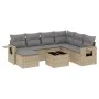 Garden sofa set with beige cushions 8 pcs PE rattan by , Garden sets - Ref: Foro24-3252846, Price: 517,38 €, Discount: %