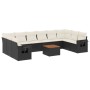 11-piece garden sofa set and black synthetic rattan cushions by , Garden sets - Ref: Foro24-3257064, Price: 639,51 €, Discoun...