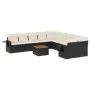 11-piece garden sofa set and black synthetic rattan cushions by , Garden sets - Ref: Foro24-3257085, Price: 631,89 €, Discoun...