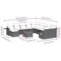 14-piece garden sofa set with black synthetic rattan cushions by , Garden sets - Ref: Foro24-3257189, Price: 791,56 €, Discou...