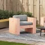 Sofá de jardín madera maciza Douglas 79x60x62 cm de , Sofás de exterior - Ref: Foro24-832368, Precio: 69,93 €, Descuento: %