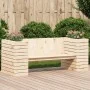 Bench with planters solid pine wood 167.5x60x65 cm by , Outdoor sofas - Ref: Foro24-832543, Price: 173,62 €, Discount: %