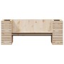 Bench with planters solid pine wood 167.5x60x65 cm by , Outdoor sofas - Ref: Foro24-832543, Price: 176,70 €, Discount: %