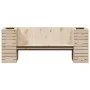 Bench with planters solid pine wood 167.5x60x65 cm by , Outdoor sofas - Ref: Foro24-832543, Price: 173,62 €, Discount: %