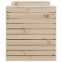 Bench with planters solid pine wood 167.5x60x65 cm by , Outdoor sofas - Ref: Foro24-832543, Price: 173,62 €, Discount: %