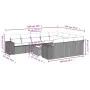 11-piece garden sofa set with beige synthetic rattan cushions by , Garden sets - Ref: Foro24-3255435, Price: 750,21 €, Discou...