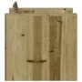 Sofá de jardín madera de pino impregnada 79x60x62 cm de , Sofás de exterior - Ref: Foro24-844624, Precio: 138,10 €, Descuento: %