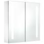 Badezimmerschrank mit LED-Spiegel 60x14x62 cm von vidaXL, Badezimmerwaschtische - Ref: Foro24-285125, Preis: 114,14 €, Rabatt: %