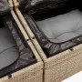 Gartensofa-Set 14-teilig und beige synthetische Rattankissen-Mischung von , Gartensets - Ref: Foro24-3256696, Preis: 880,23 €...