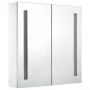 Badezimmerschrank mit LED-Spiegel 60x14x62 cm von vidaXL, Badezimmerwaschtische - Ref: Foro24-285125, Preis: 114,14 €, Rabatt: %