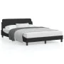 Bettgestell mit schwarzem Samtkopfteil 140x200 cm von , Betten und Lattenroste - Ref: Foro24-373194, Preis: 140,81 €, Rabatt: %