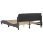 Estructura de cama con cabecero cuero sintético gris 120x200cm de , Camas y somieres - Ref: Foro24-373161, Precio: 147,37 €, ...