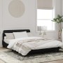 Estructura de cama con cabecero de terciopelo negro 120x200 cm de , Camas y somieres - Ref: Foro24-373154, Precio: 137,49 €, ...