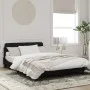 Estructura de cama con cabecero de terciopelo negro 120x200 cm de , Camas y somieres - Ref: Foro24-373154, Precio: 135,12 €, ...