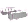 8-teiliges Gartensofa-Set und schwarze synthetische Rattankissen von , Gartensets - Ref: Foro24-3257252, Preis: 575,88 €, Rab...