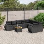 8-teiliges Gartensofa-Set und schwarze synthetische Rattankissen von , Gartensets - Ref: Foro24-3257259, Preis: 589,96 €, Rab...