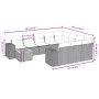 11-piece garden sofa set with beige synthetic rattan cushions by , Garden sets - Ref: Foro24-3257963, Price: 683,77 €, Discou...