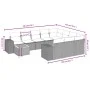 11-teiliges Gartensofa-Set mit beigen synthetischen Rattankissen von , Gartensets - Ref: Foro24-3257963, Preis: 696,13 €, Rab...