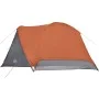 Familienzelt mit Veranda für 4 Personen, wasserdicht, grau-orange von , Zelte - Ref: Foro24-94420, Preis: 147,28 €, Rabatt: %