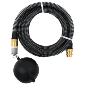 Suction hose with brass connectors PVC black 29 mm 3 m by , Garden hoses - Ref: Foro24-151055, Price: 65,46 €, Discount: %
