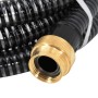 Saugschlauch mit Messinganschlüssen PVC schwarz 29 mm 3 m von , Gartenschläuche - Ref: Foro24-151055, Preis: 72,67 €, Rabatt: %