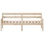 Sofá cama de madera maciza de pino 75x190 cm de , Camas y somieres - Ref: Foro24-842842, Precio: 119,64 €, Descuento: %