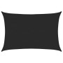 Toldo de vela negro HDPE 160 g/m² 5x7 m