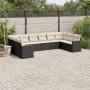 Set de sofás de jardín 10 pzas cojines ratán sintético negro by , Garden sets - Ref: Foro24-3226322, Price: 587,61 €, Discoun...