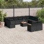 Set de sofás de jardín y cojines 13 pzas ratán sintético negro by , Garden sets - Ref: Foro24-3226447, Price: 835,08 €, Disco...