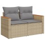 Juego de sofás jardín con cojines beige mezcla 13 pzas ratán PE by , Garden sets - Ref: Foro24-3226458, Price: 777,15 €, Disc...