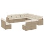 Set sofás de jardín con cojines 13 pzas ratán sintético beige by , Garden sets - Ref: Foro24-3226485, Price: 828,49 €, Discou...