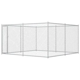 Zwinger für den Außenbereich 383x383x185 cm von vidaXL, Hundehütten und Zäune - Ref: Foro24-145028, Preis: 341,12 €, Rabatt: %