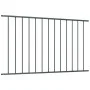Panel valla acero recubrimiento polvo gris antracita 1,7x0,75m de vidaXL, Paneles de vallas - Ref: Foro24-145221, Precio: 40,...