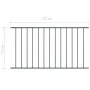 Panel valla acero recubrimiento polvo gris antracita 1,7x0,75m de vidaXL, Paneles de vallas - Ref: Foro24-145221, Precio: 40,...