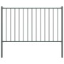 Panel valla y postes acero recubrimiento polvo gris 1,7x1,25m de vidaXL, Paneles de vallas - Ref: Foro24-145214, Precio: 64,8...