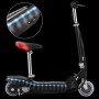 Electric scooter with seat and LED 120 W black by vidaXL, Scooters - Ref: Foro24-91962, Price: 134,41 €, Discount: %