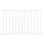 Weiß pulverbeschichtetes Stahlzaunelement 1,7 x 1 m von vidaXL, Zaunpaneele - Ref: Foro24-145225, Preis: 41,08 €, Rabatt: %